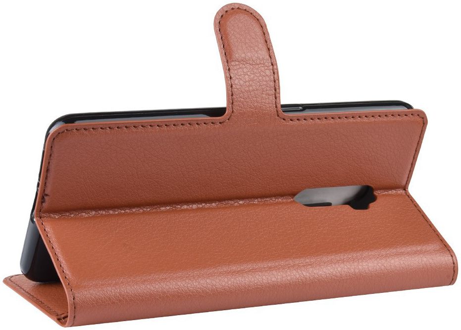 Oppo Reno 10X Zoom Portemonnee Hoesje Bruin afbeelding 2