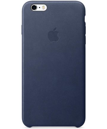 Originele Apple iPhone 6(s) Plus Leather Case Midnight Blue Hoesjes