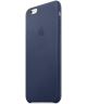 Originele Apple iPhone 6(s) Plus Leather Case Midnight Blue