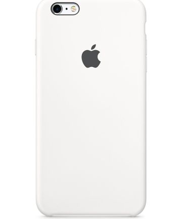 Originele Apple iPhone 6(s) Plus Silicone Case White Hoesjes