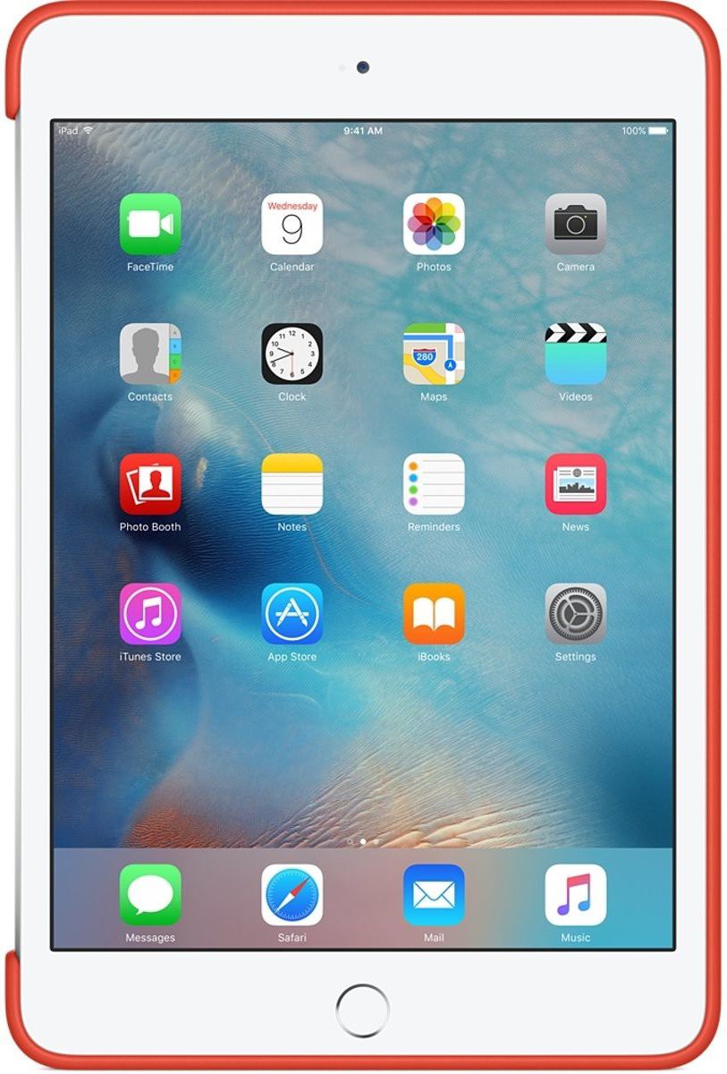 Originele Apple iPad Mini 4 Silicone Case Orange afbeelding 2