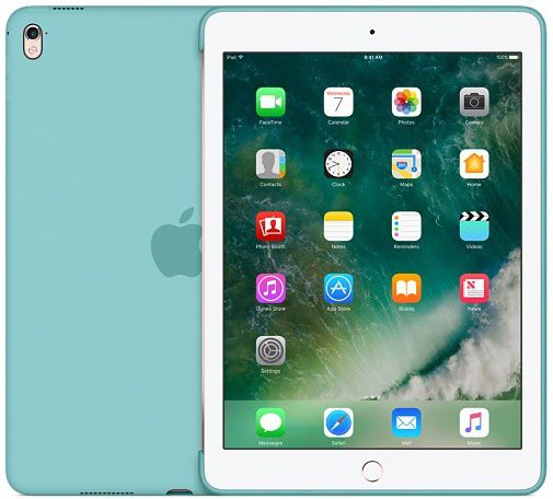 Originele Apple iPad Pro 9.7 Silicone Case Sea Blue afbeelding 5