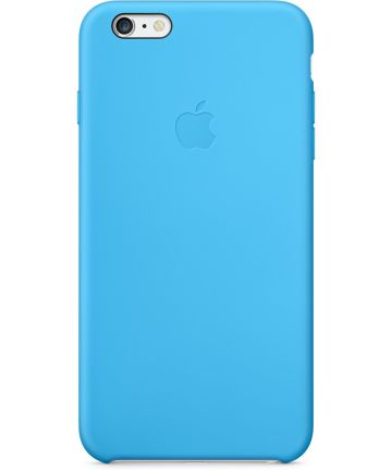 Originele Apple iPhone 6(s) Plus Silicone Case Blue Hoesjes