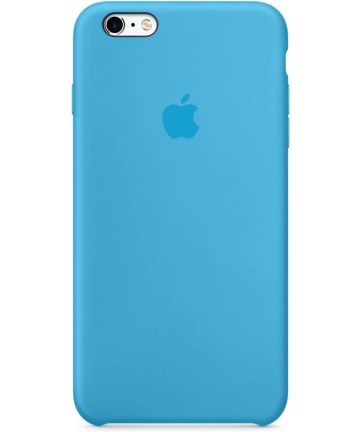 Originele Apple iPhone 6(s) Plus Silicone Case Blauw Hoesjes
