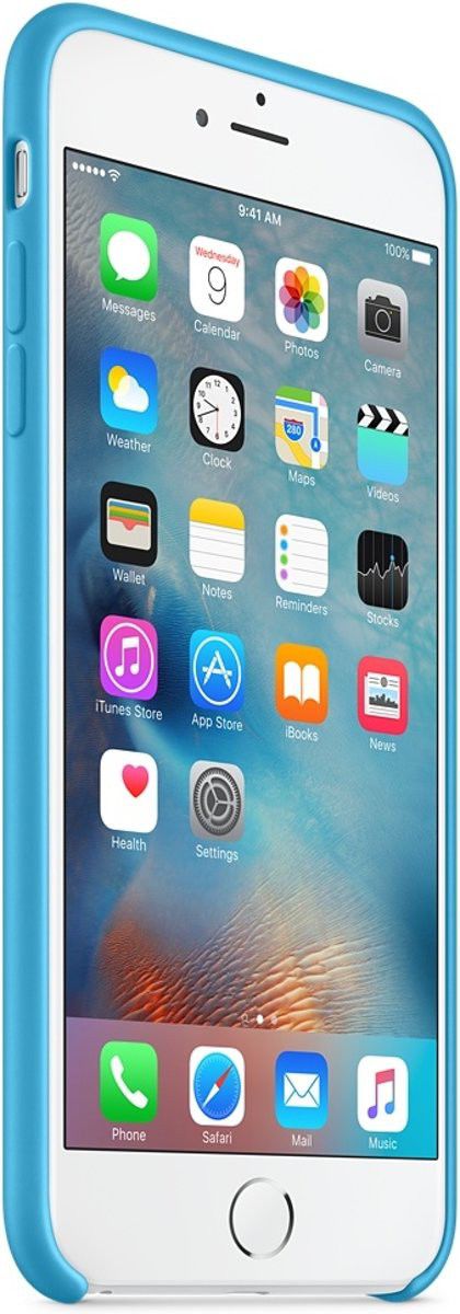 Originele Apple iPhone 6(s) Plus Silicone Case Blauw afbeelding 2