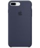 Originele Apple iPhone 8 / 7 Plus Silicone Case Midnight Blue
