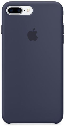 Originele Apple iPhone 8 / 7 Plus Silicone Case Midnight Blue afbeelding 1