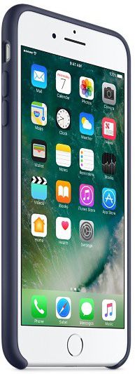 Originele Apple iPhone 8 / 7 Plus Silicone Case Midnight Blue afbeelding 2