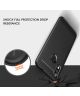 Xiaomi Redmi 7 Geborsteld TPU Hoesje Zwart
