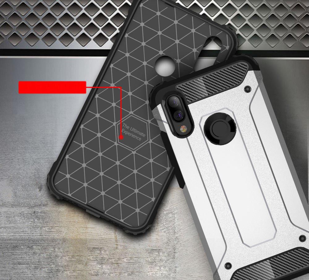 Xiaomi Redmi 7 Hybride Hoesje Zwart afbeelding 6
