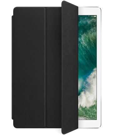 Originele Apple iPad Pro 12.9 (2017) Leather Smart Cover Black Hoesjes