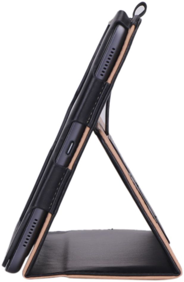Samsung Galaxy Tab A 10.1 (2019) Portemonnee Hoesje met Strap Zwart afbeelding 5