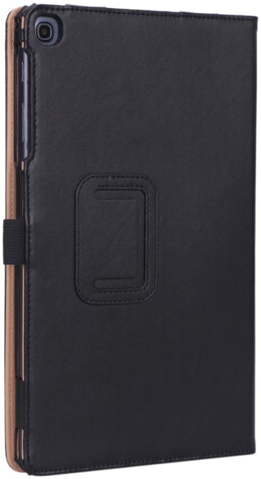 Samsung Galaxy Tab A 10.1 (2019) Portemonnee Hoesje met Strap Zwart afbeelding 7