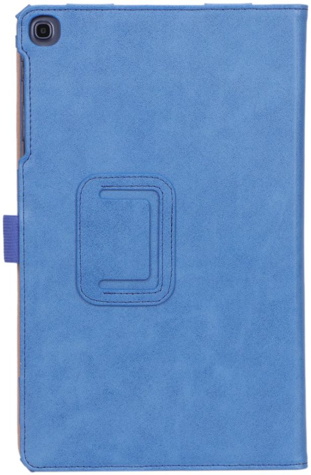 Samsung Galaxy Tab A 10.1 (2019) Portemonnee Hoesje met Strap Blauw afbeelding 7
