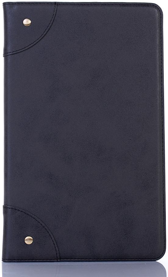 Samsung Galaxy Tab A 10.1 (2019) Retro Portemonnee Hoesje Zwart afbeelding 1