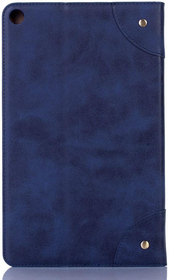 Samsung Galaxy Tab A 10.1 (2019) Retro Portemonnee Hoesje Blauw afbeelding 2