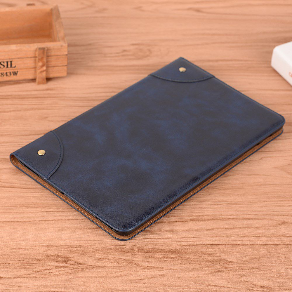 Samsung Galaxy Tab A 10.1 (2019) Retro Portemonnee Hoesje Blauw afbeelding 8