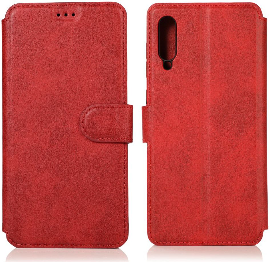 Samsung Galaxy A70 Portemonnee Hoesje Rood afbeelding 7