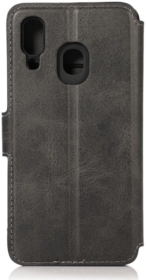 Samsung Galaxy A40 Stijlvol Portemonnee Hoesje Zwart afbeelding 4