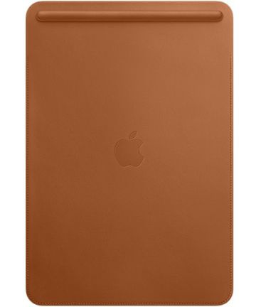 Originele Apple iPad Pro 10.5 (2017) Leather Sleeve Saddle Brown Hoesjes