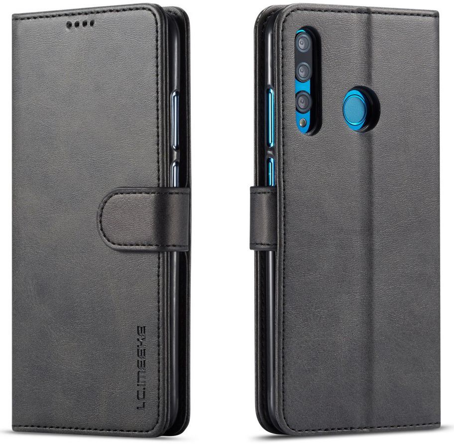 Huawei P Smart Plus (2019) Portemonnee Bookcase Hoesje Zwart afbeelding 2