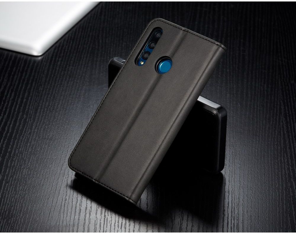 Huawei P Smart Plus (2019) Portemonnee Bookcase Hoesje Zwart afbeelding 5