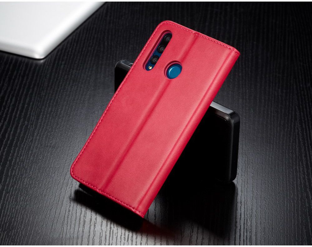Huawei P Smart Plus (2019) Portemonnee Bookcase Hoesje Rood afbeelding 5
