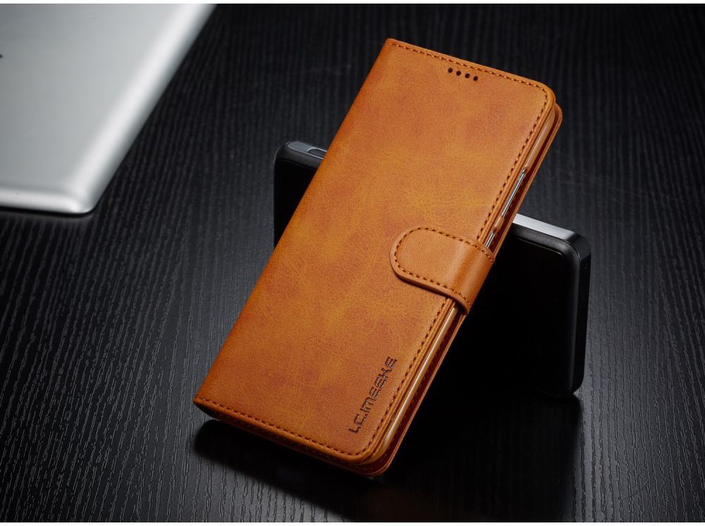 Huawei P Smart Plus (2019) Portemonnee Bookcase Hoesje Bruin afbeelding 4