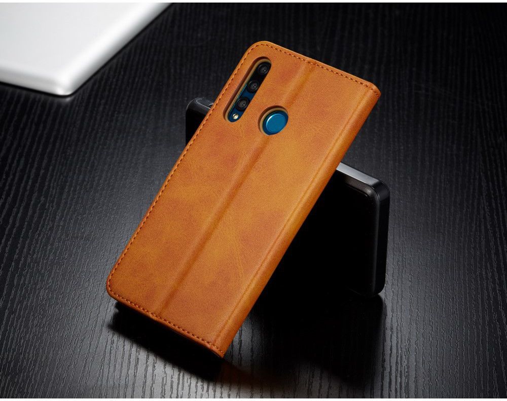 Huawei P Smart Plus (2019) Portemonnee Bookcase Hoesje Bruin afbeelding 5