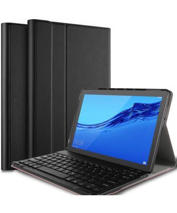 Huawei MediaPad T5 Keyboard Case Zwart Hoesjes