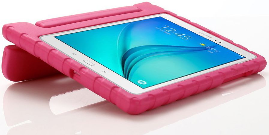 Samsung Galaxy Tab S5e Kinder Tablethoes met Handvat Roze afbeelding 3