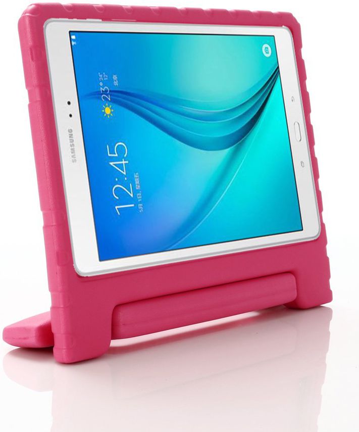 Samsung Galaxy Tab S5e Kinder Tablethoes met Handvat Roze afbeelding 4