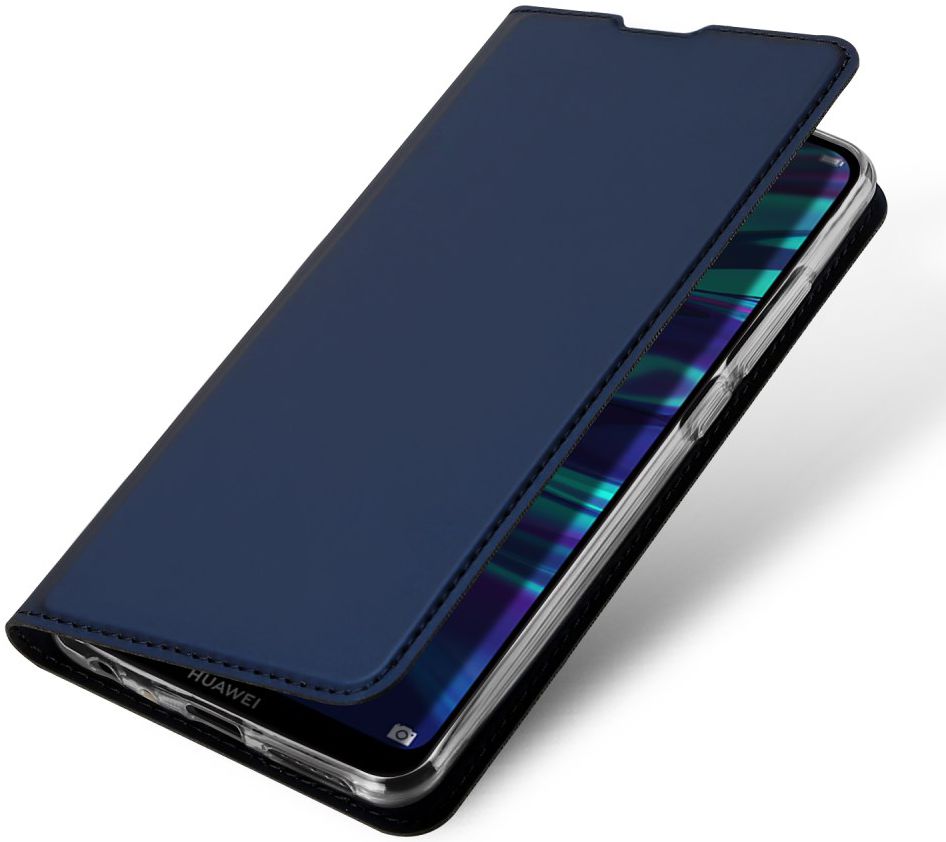 Dux Ducis Skin Pro Series Flip Hoesje Huawei P Smart Plus (2019) Blauw afbeelding 5