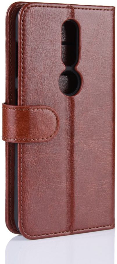 Nokia 4.2 Portemonnee Bookcase Hoesje Bruin afbeelding 3