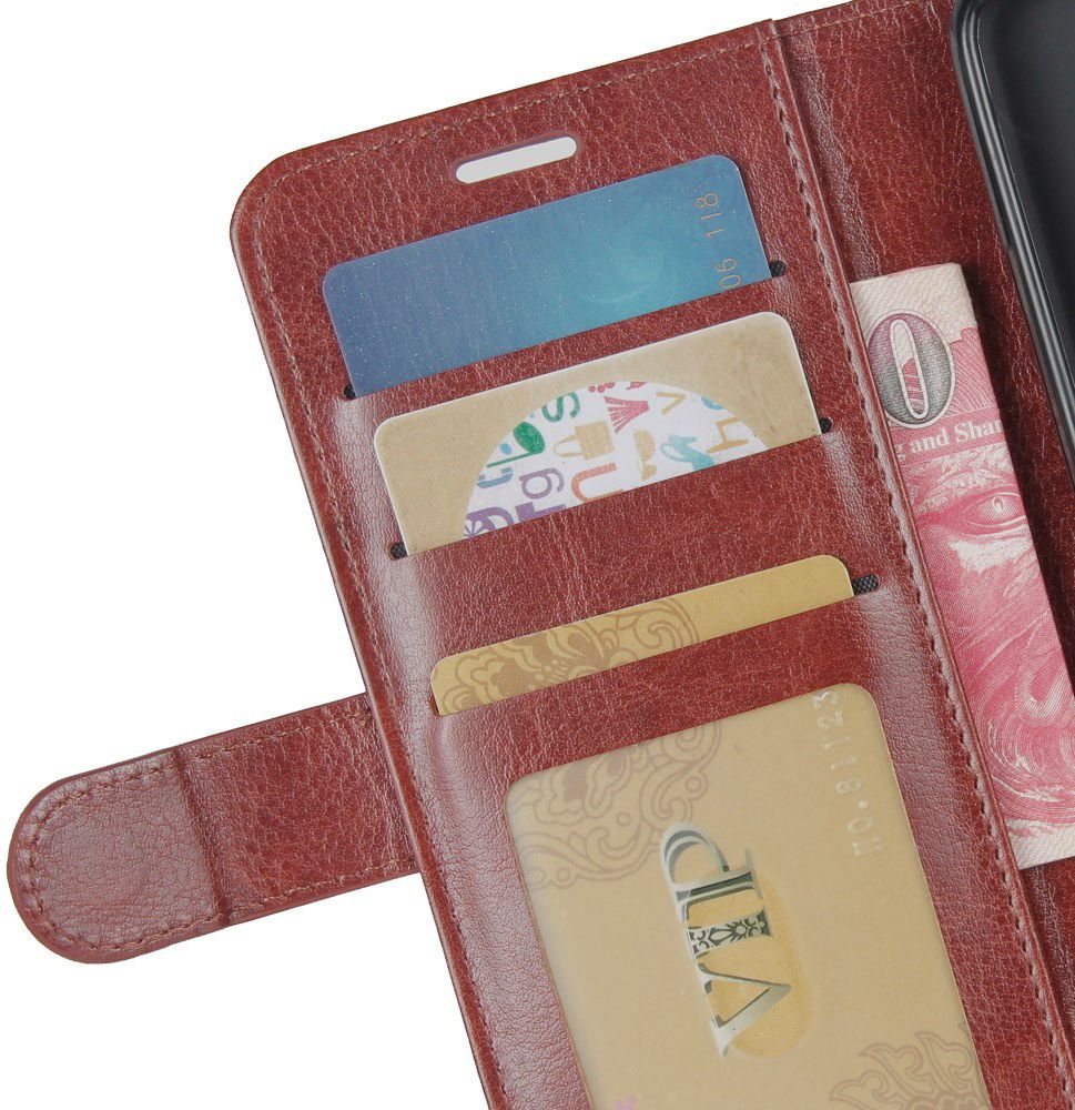 Nokia 4.2 Portemonnee Bookcase Hoesje Bruin afbeelding 5