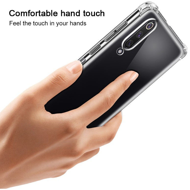 IMAK Xiaomi Mi 9 SE Hoesje TPU met Screenprotector Transparant afbeelding 10