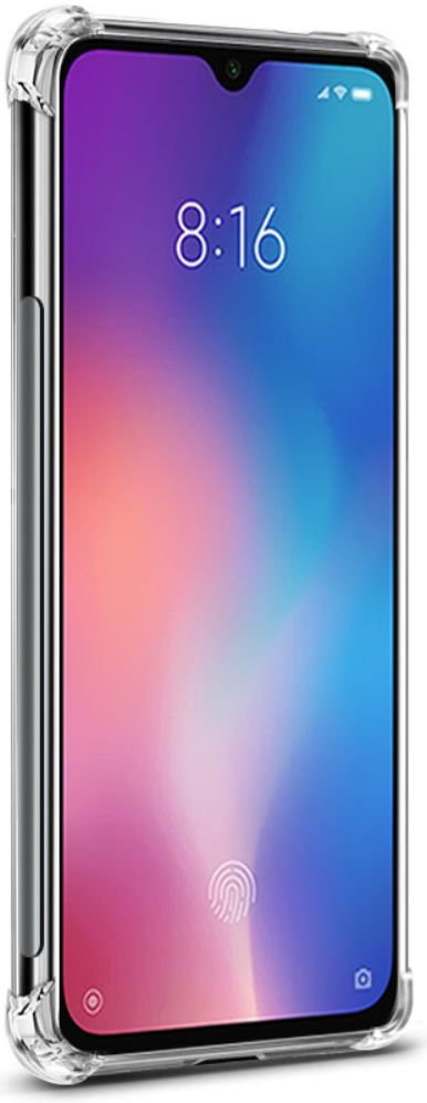 IMAK Xiaomi Mi 9 SE Hoesje TPU met Screenprotector Transparant afbeelding 5