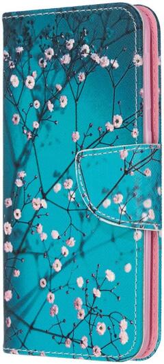 Samsung Galaxy A20E Portemonnee Hoesje met Wintersweet Print afbeelding 1