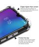 IMAK Xiaomi Mi 9 SE Hoesje TPU met Screenprotector Metaal Zwart