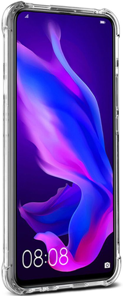 IMAK Huawei P Smart Z Hoesje TPU met Screenprotector Transparant afbeelding 3