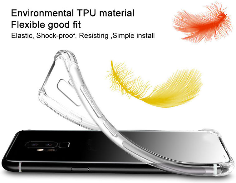 IMAK Huawei P Smart Z Hoesje TPU met Screenprotector Transparant afbeelding 5