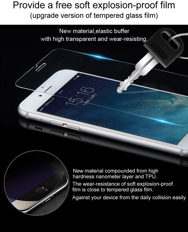 IMAK Huawei P Smart Z Hoesje TPU met Screenprotector Transparant afbeelding 10