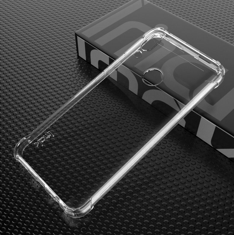 IMAK Huawei P Smart Z Hoesje TPU met Screenprotector Transparant afbeelding 11