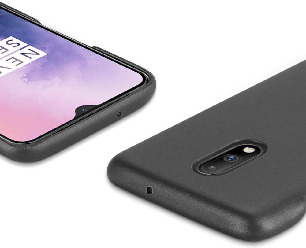Dux Ducis Skin Lite Kunstleren Coating Hoesje OnePlus 7 Zwart afbeelding 4