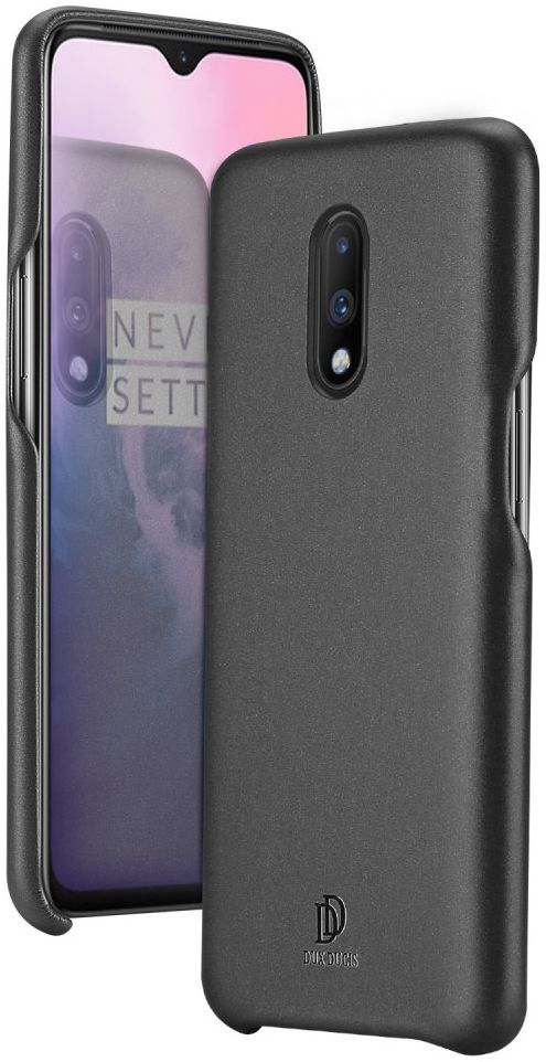 Dux Ducis Skin Lite Kunstleren Coating Hoesje OnePlus 7 Zwart afbeelding 5