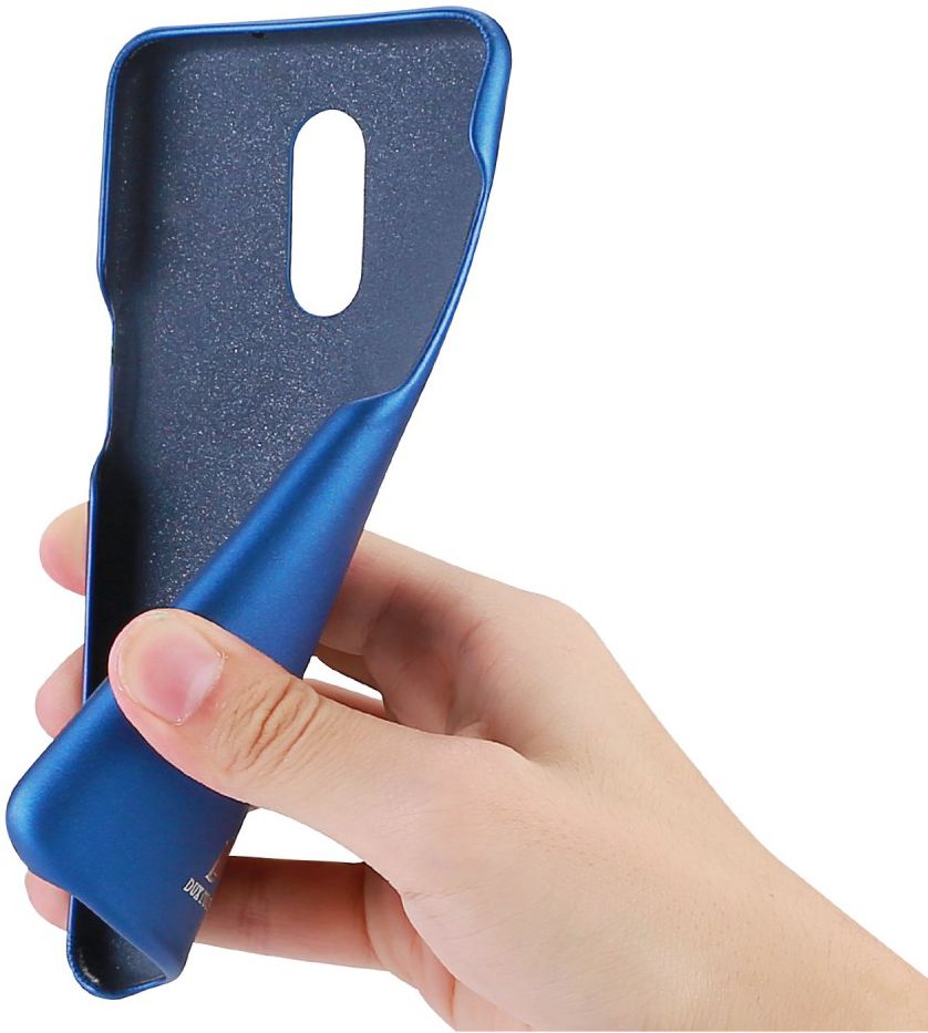 Dux Ducis Skin Lite Kunstleren Coating Hoesje OnePlus 7 Blauw afbeelding 3