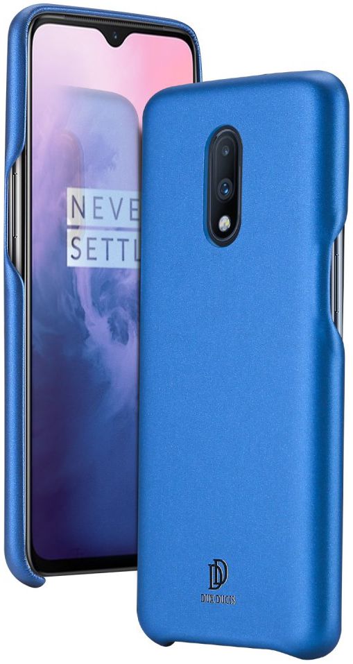 Dux Ducis Skin Lite Kunstleren Coating Hoesje OnePlus 7 Blauw afbeelding 6