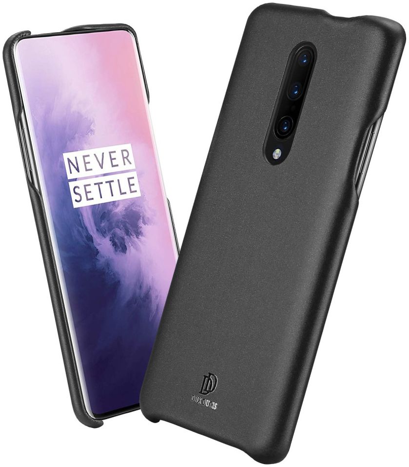 Dux Ducis Skin Lite Kunstleren Coating Hoesje OnePlus 7 Pro Zwart afbeelding 1