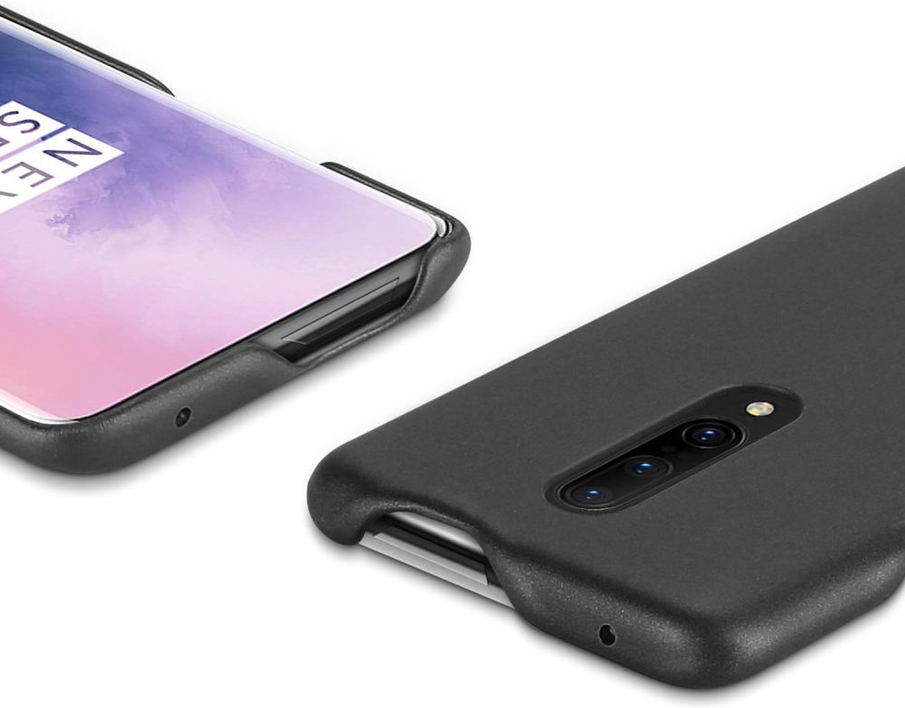 Dux Ducis Skin Lite Kunstleren Coating Hoesje OnePlus 7 Pro Zwart afbeelding 4