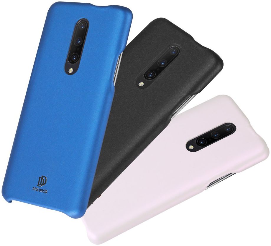 Dux Ducis Skin Lite Kunstleren Coating Hoesje OnePlus 7 Pro Zwart afbeelding 6
